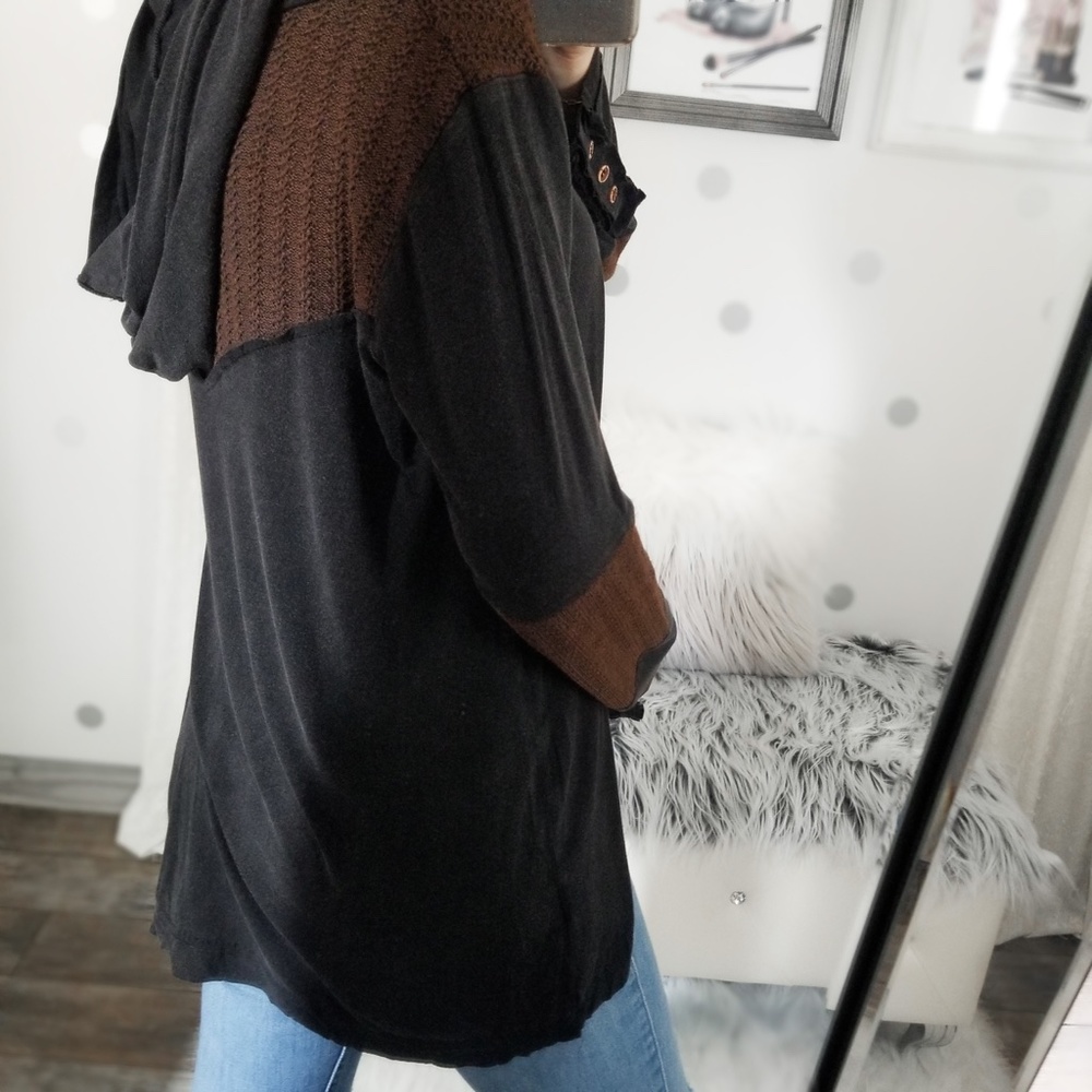 Last1️⃣ Vintage Wash Super Soft Hoodie Top Slouchy Oversized Spring Pullover - Picture 8 of 10